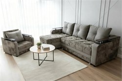 Комплект "Агат" угловой диван + кресло-кровать 12086