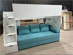 Кровать двухъярусная с диваном 12469
