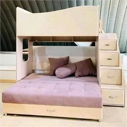 Кровать двухъярусная с диваном 12471