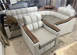 Комплект угловой диван и кресло 12602