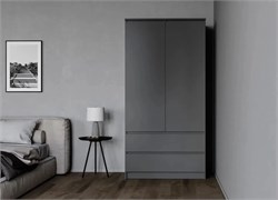 Шкаф двухстворчатый Мори МШ 900.1 12870