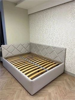 Детская кровать с двумя бортиками Ромб 12935