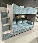 Кровать двухъярусная с диваном 12461