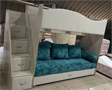 Кровать двухъярусная с диваном 12462