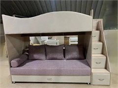 Кровать двухъярусная с диваном 12466