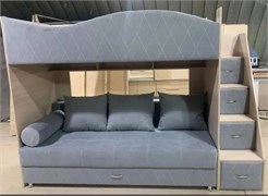 Кровать двухъярусная с диваном 12467