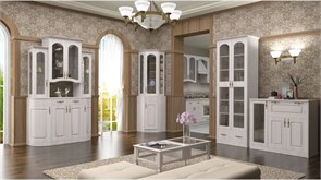 Витрина угловая с зеркалом Венеция В-2 12495